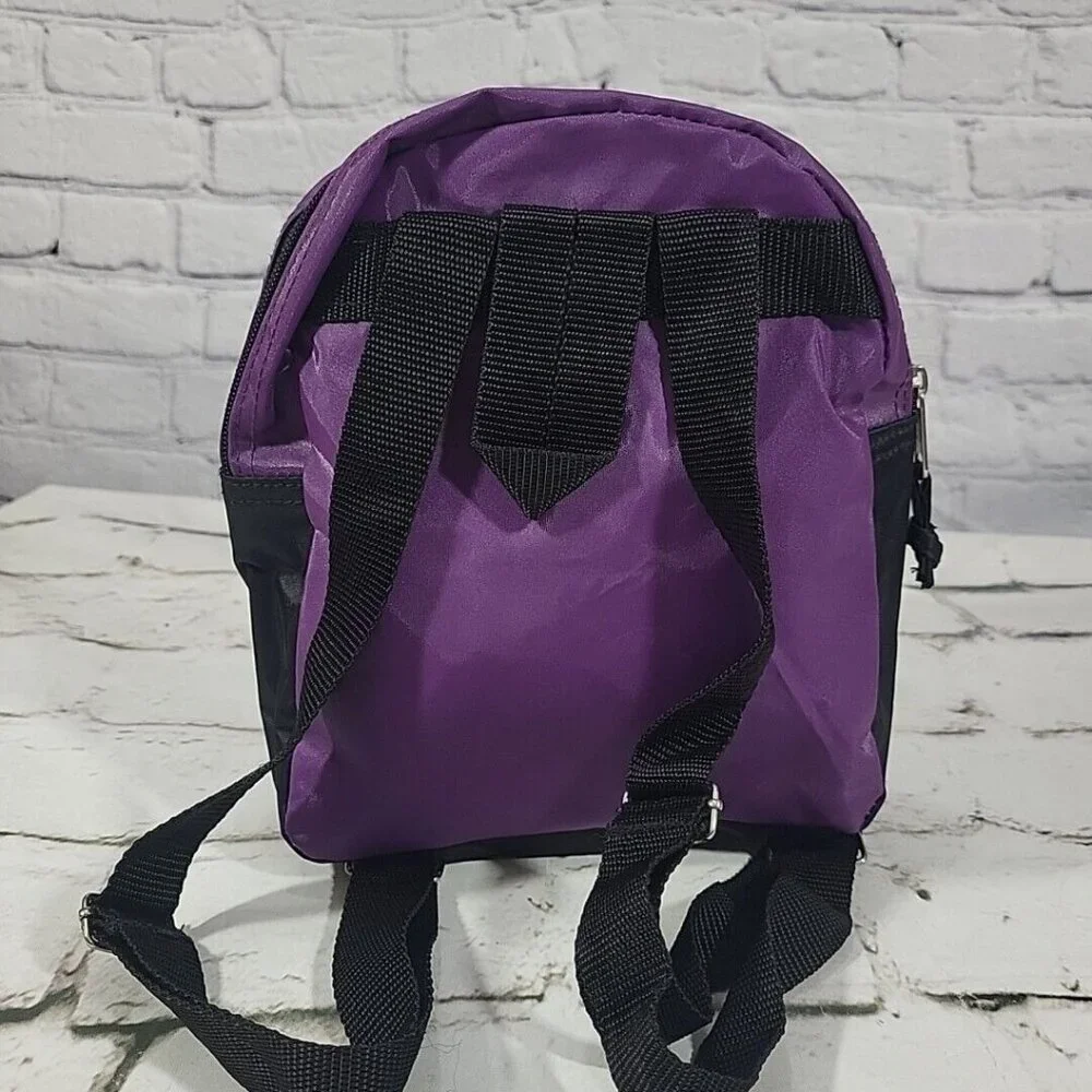 90s Nickelodeon Rugrats Chucky Angelica Mini Backpack Nylon Bag Cartoon‎ Purse